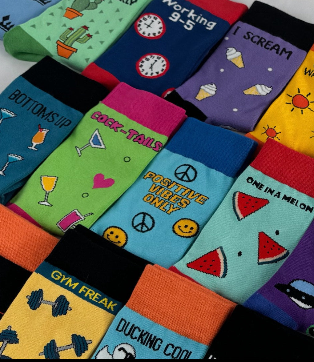 When Totevation met Happy Bits socks