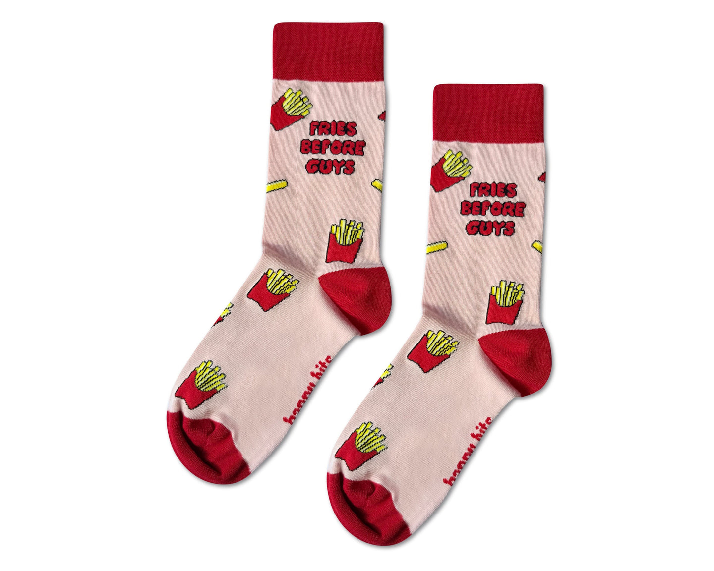 Fries before guys - Ladies bamboo socks