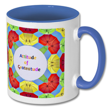 Attitude of Grateatude| Blue mug