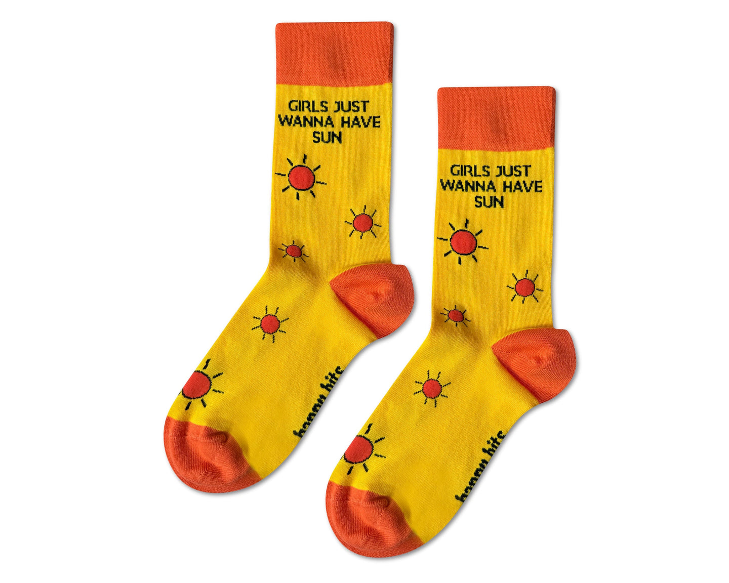 Girls Just Wanna Have Sun - Ladies bamboo socks