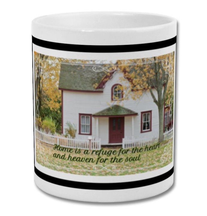 Mug| Home is a refuge for the heart and heaven for the soul| Home mug
