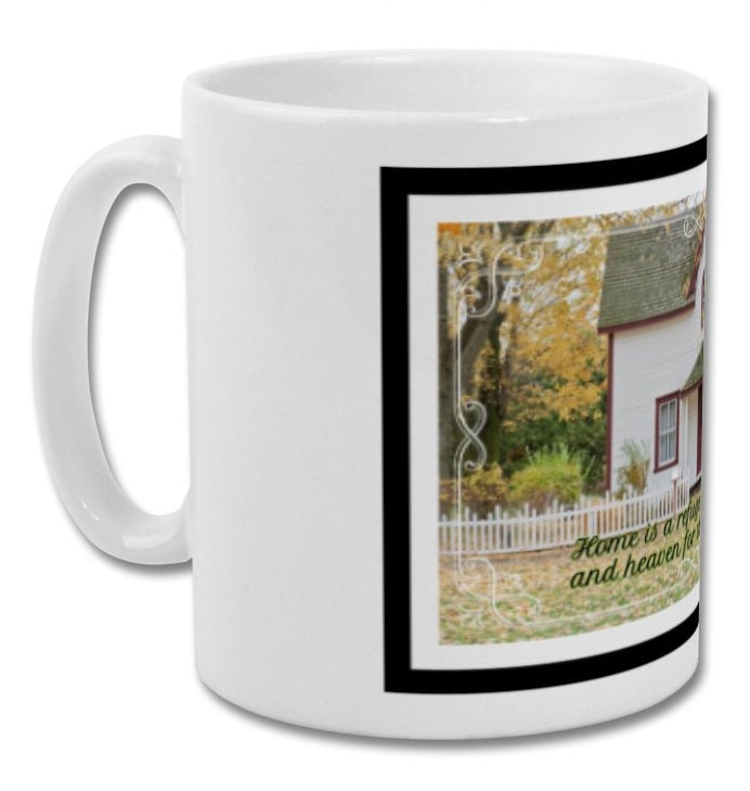 Mug| Home is a refuge for the heart and heaven for the soul| Home mug