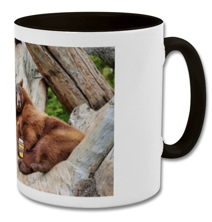 Mug| Approach me at your own risk i have not finished having my coffee|  double coloured mug