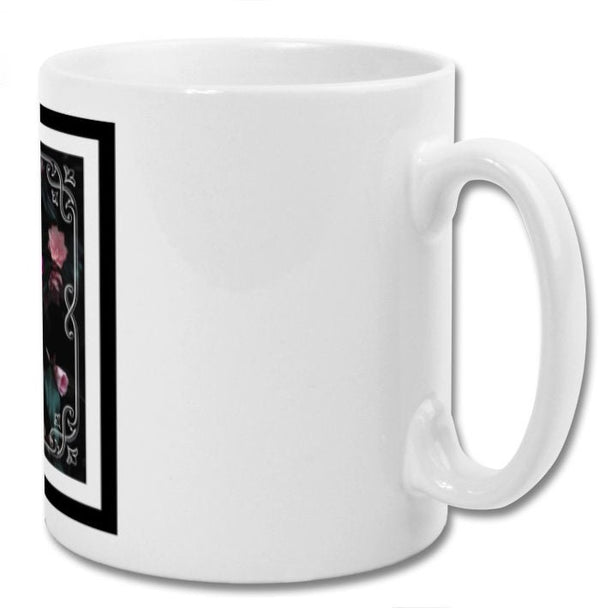 Mug| You plant the flowers of love in the soil of gratitude| Floral mug